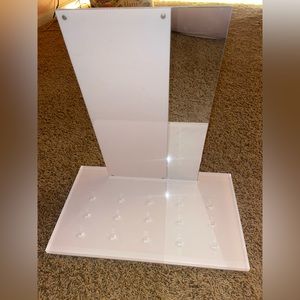 Mirror/ Makeup Brush Stand